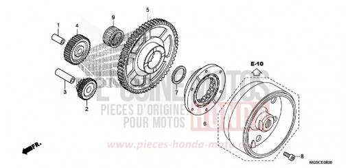 STARTING CLUTCH NC700DC de 2012
